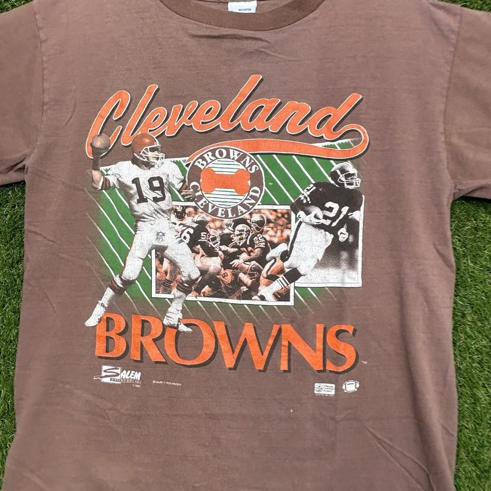 Vintage Cleveland Browns Bernie Kosar Salem Shirt Mens Large NFL Single Stitch